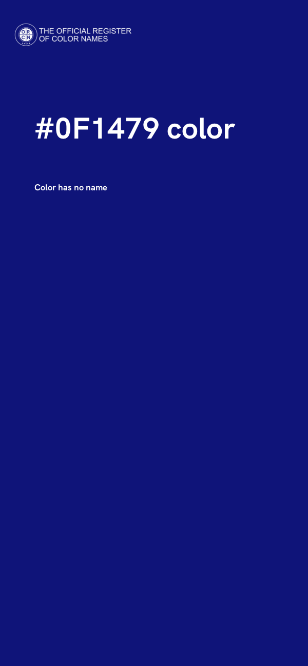 #0F1479 color image