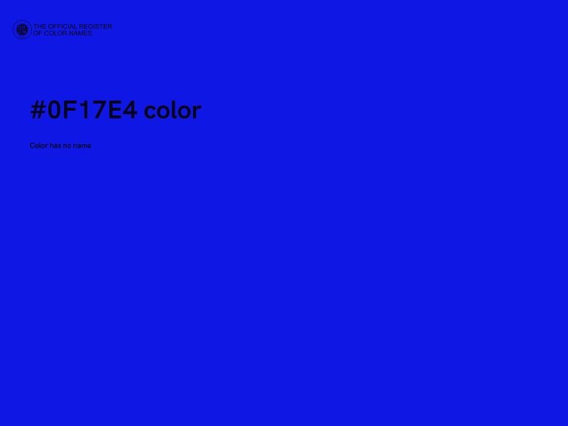 #0F17E4 color image