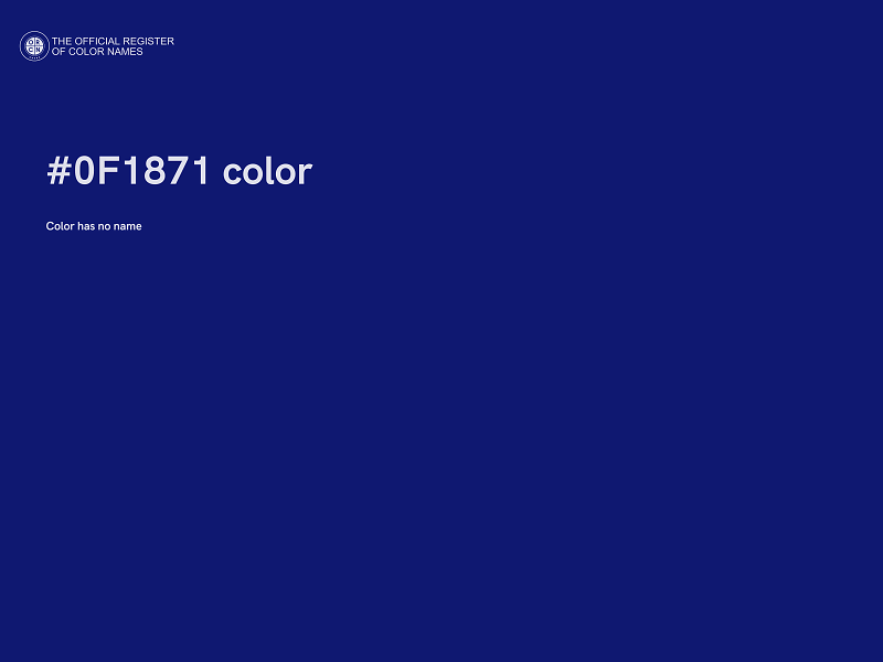 #0F1871 color image