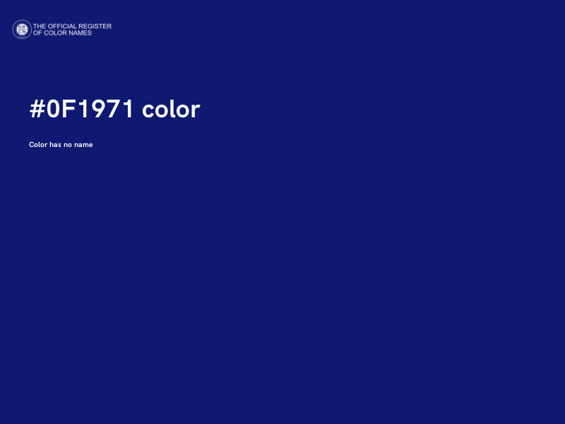 #0F1971 color image