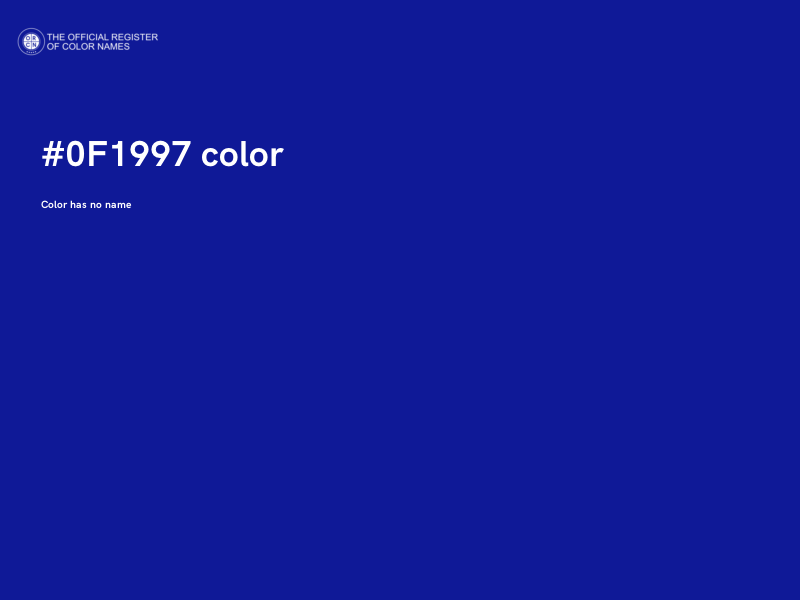 #0F1997 color image