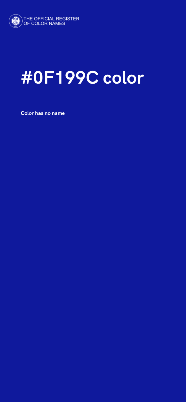 #0F199C color image