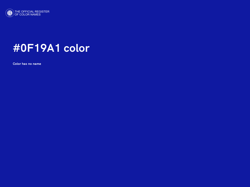 #0F19A1 color image
