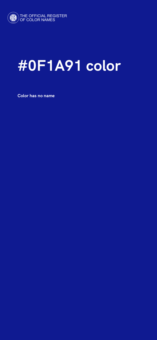 #0F1A91 color image
