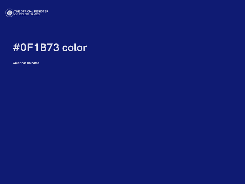 #0F1B73 color image