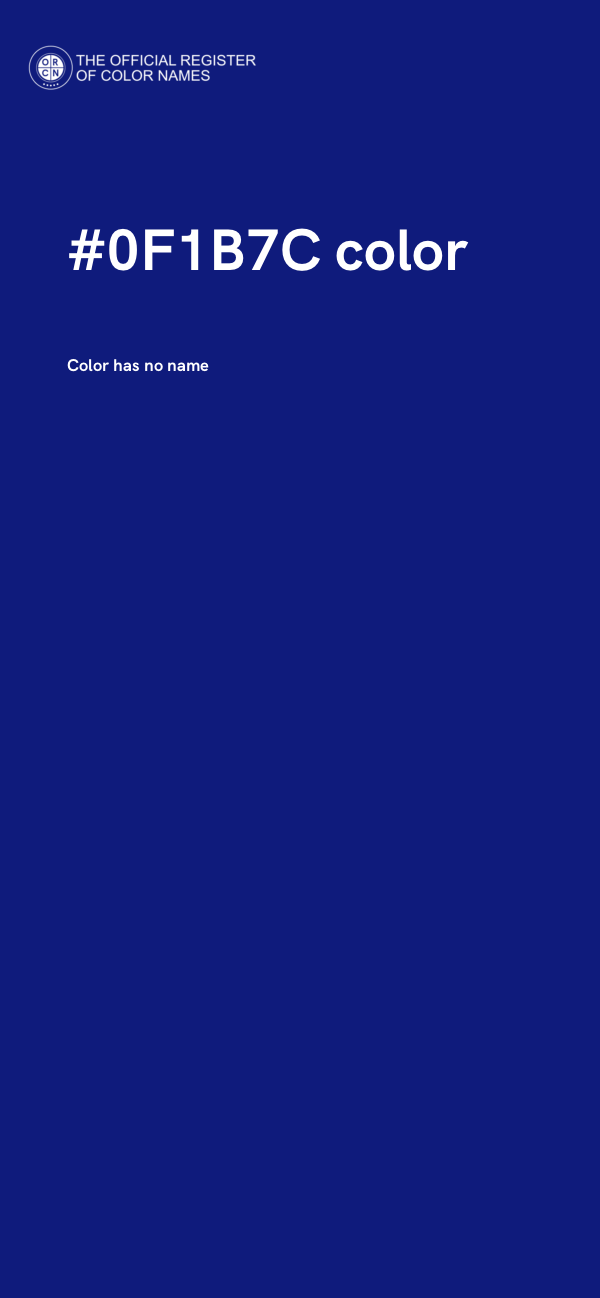 #0F1B7C color image