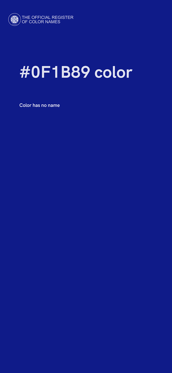 #0F1B89 color image