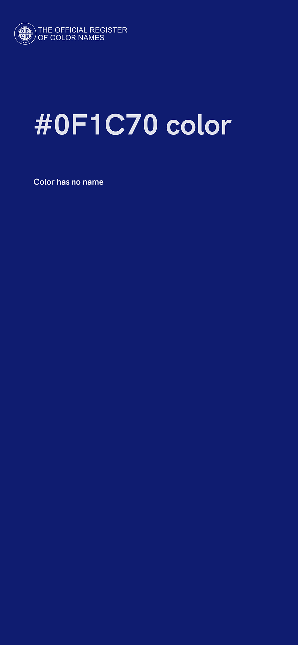 #0F1C70 color image