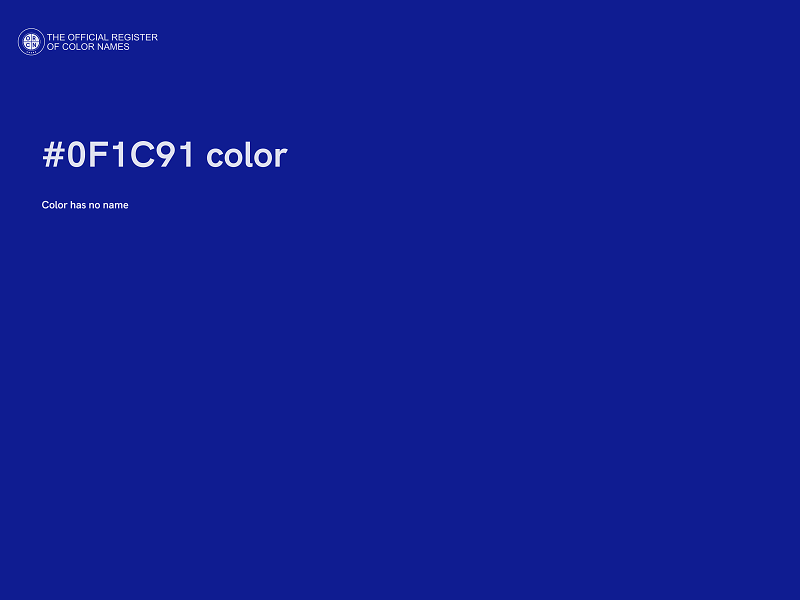 #0F1C91 color image