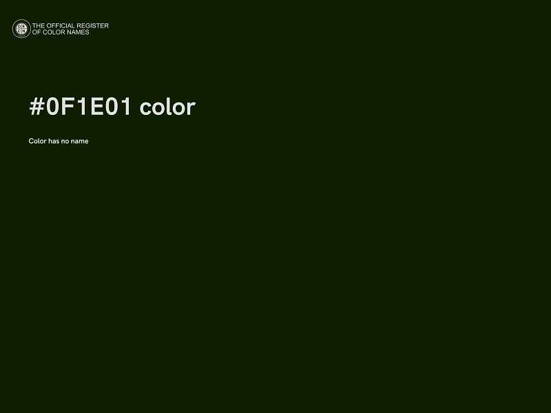 #0F1E01 color image