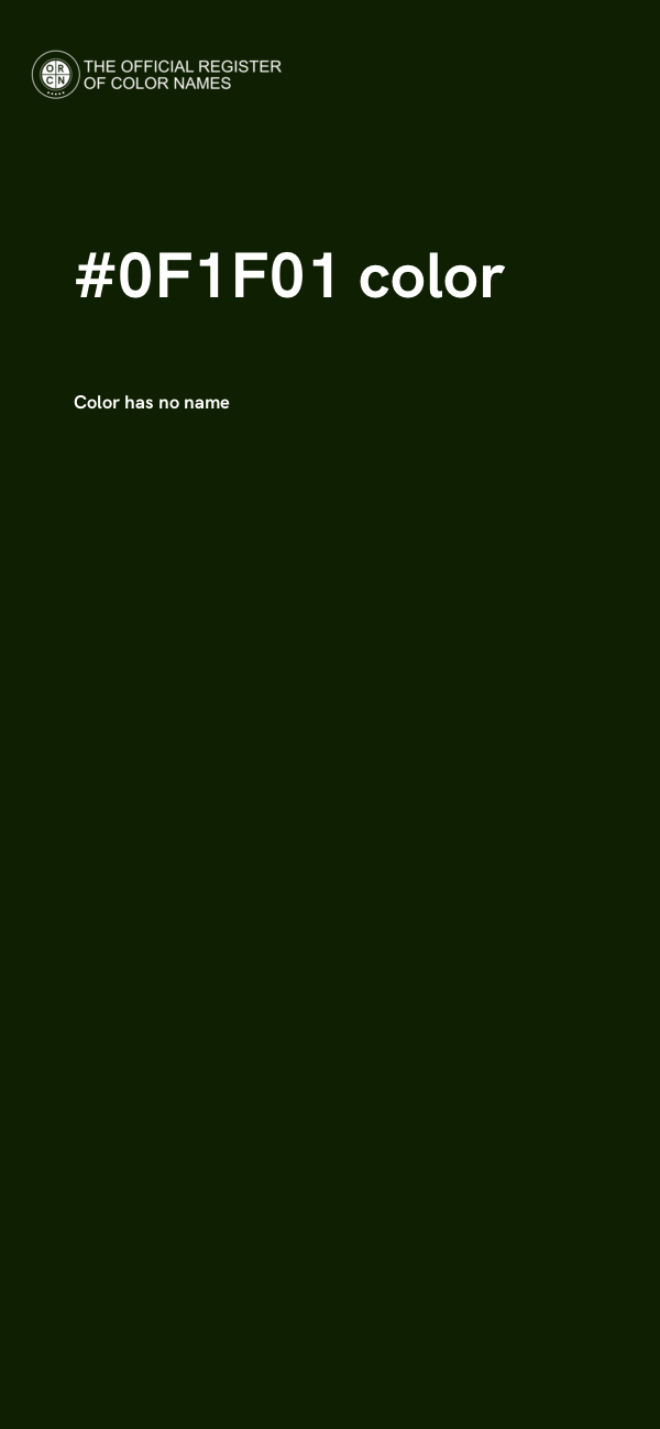 #0F1F01 color image