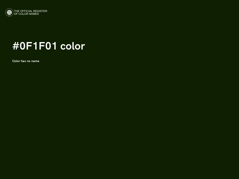 #0F1F01 color image