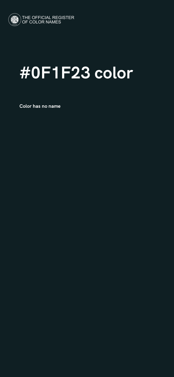 #0F1F23 color image