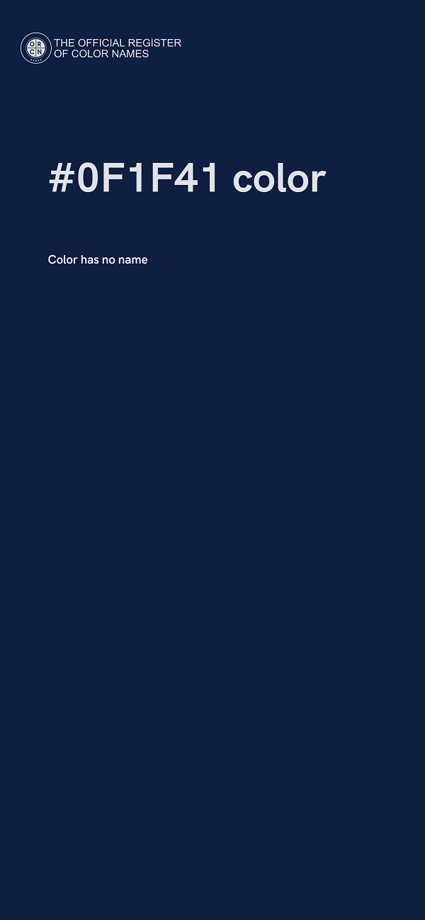 #0F1F41 color image