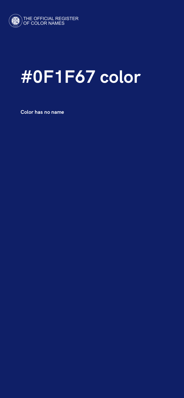 #0F1F67 color image
