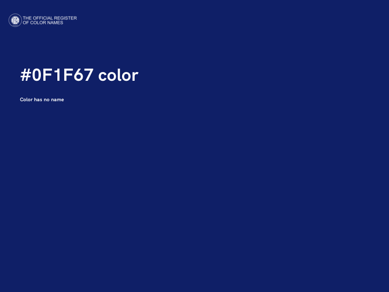 #0F1F67 color image