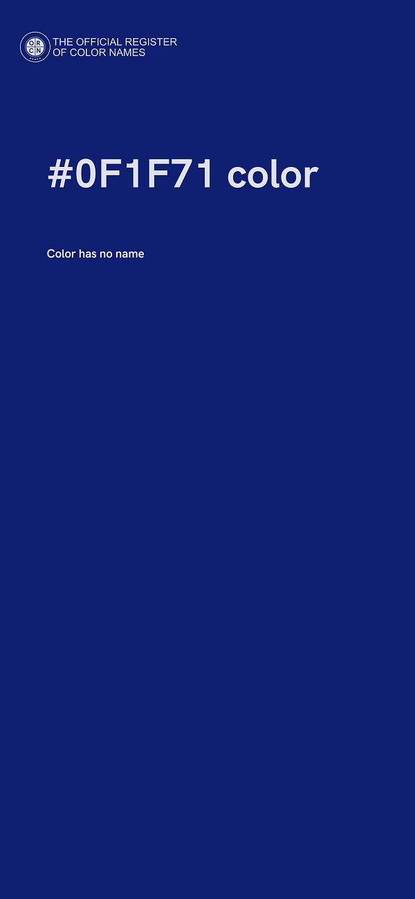 #0F1F71 color image