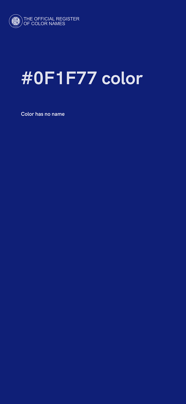 #0F1F77 color image