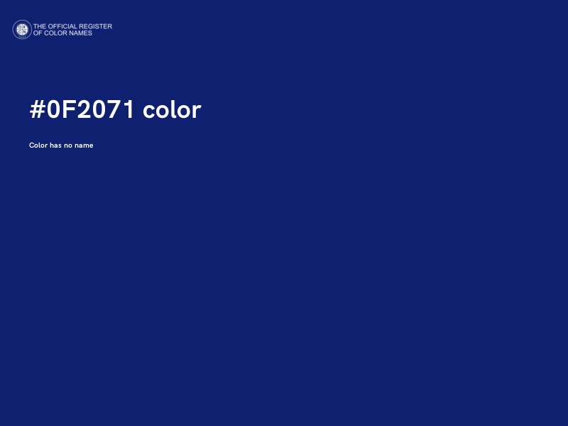 #0F2071 color image