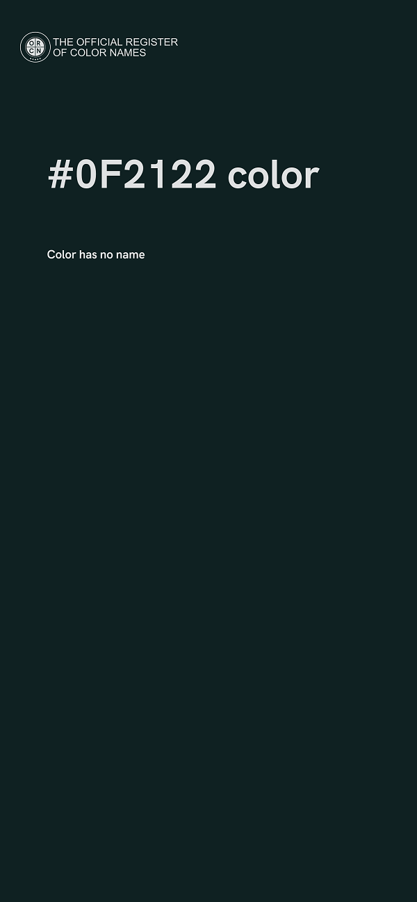 #0F2122 color image