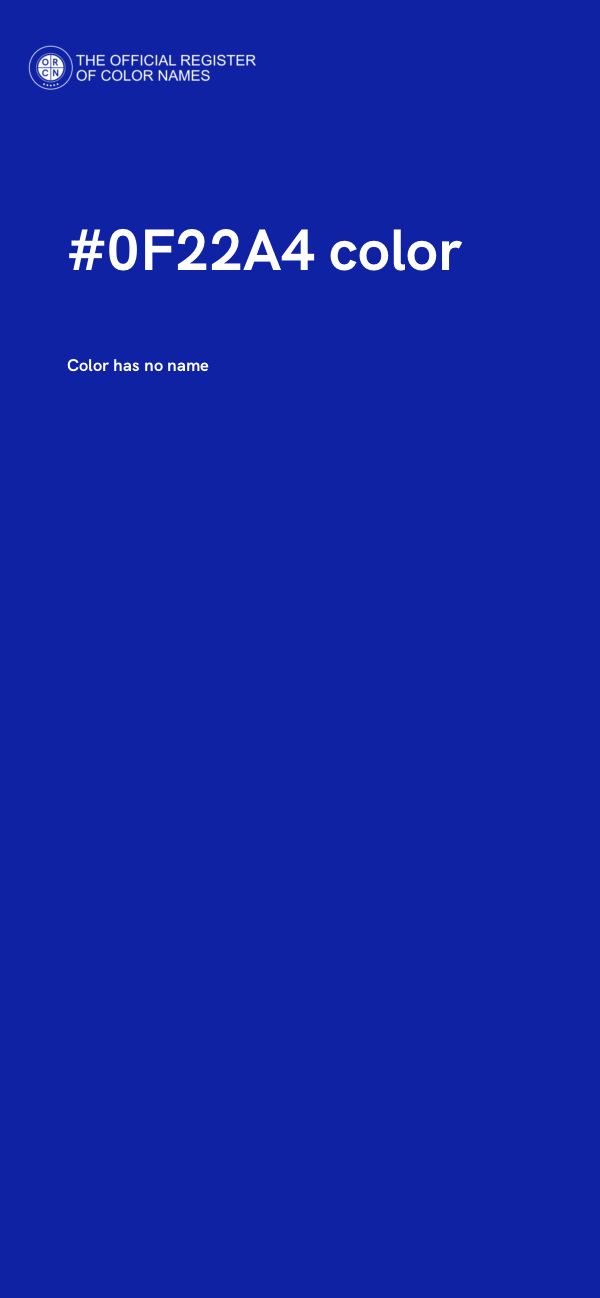 #0F22A4 color image
