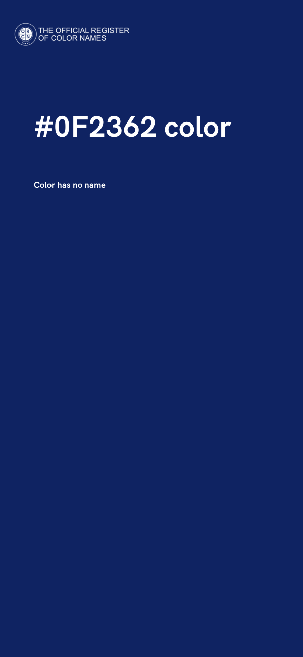 #0F2362 color image
