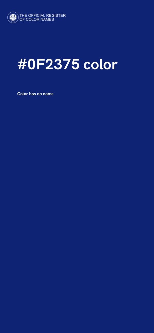 #0F2375 color image
