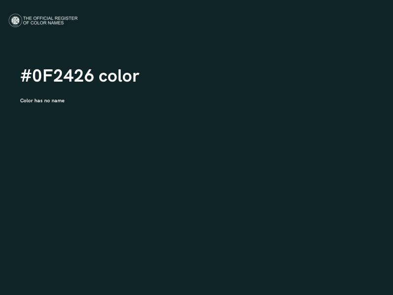 #0F2426 color image