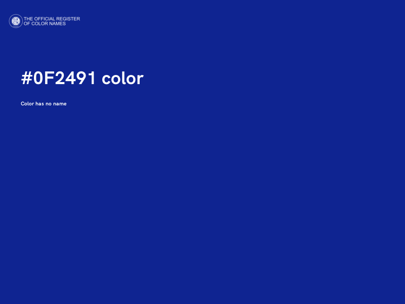 #0F2491 color image