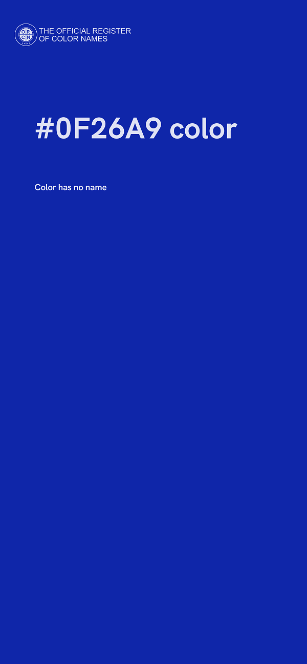 #0F26A9 color image