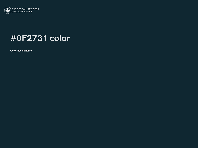 #0F2731 color image