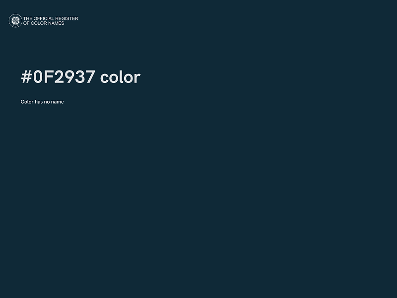 #0F2937 color image