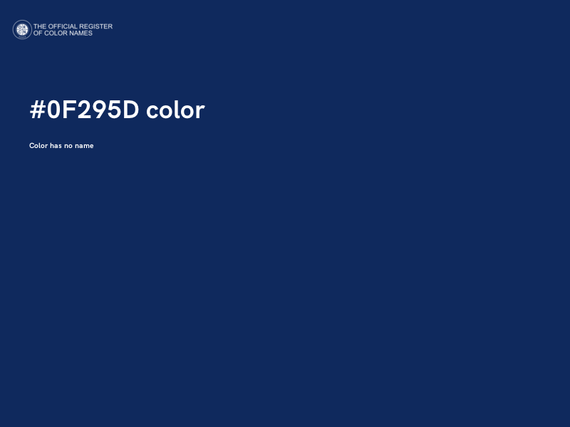 #0F295D color image