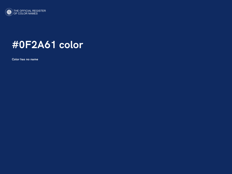 #0F2A61 color image