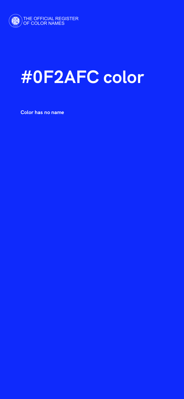 #0F2AFC color image