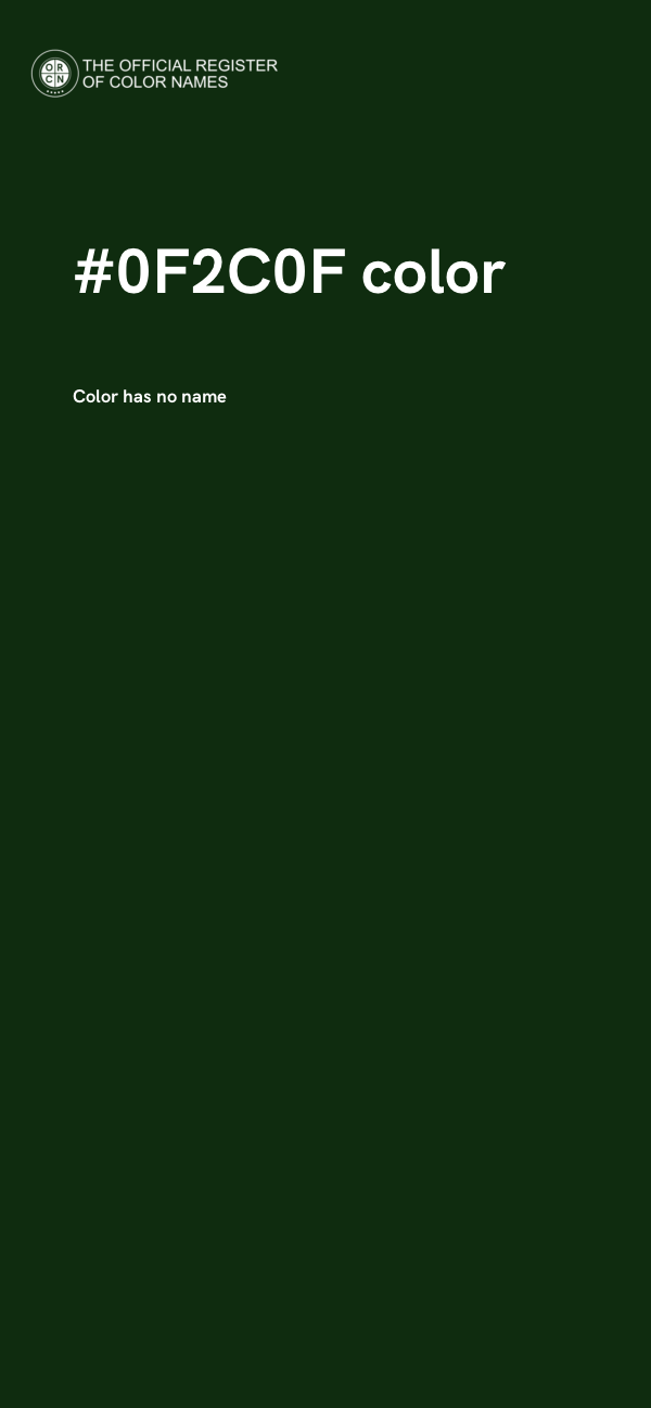 #0F2C0F color image