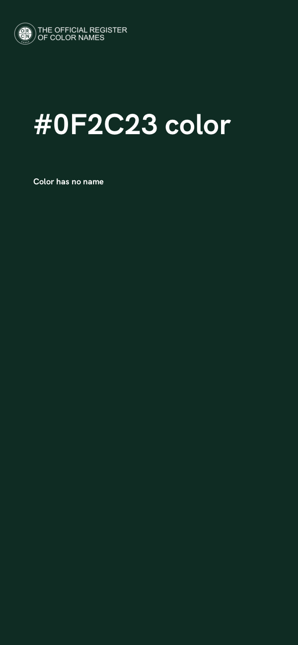 #0F2C23 color image