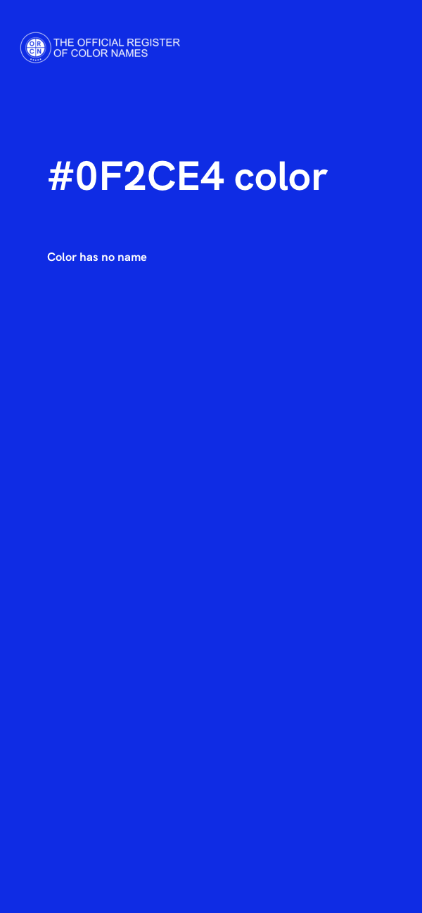#0F2CE4 color image