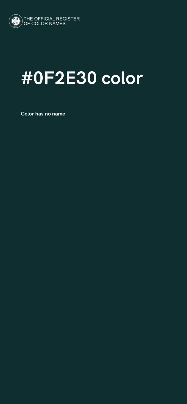 #0F2E30 color image
