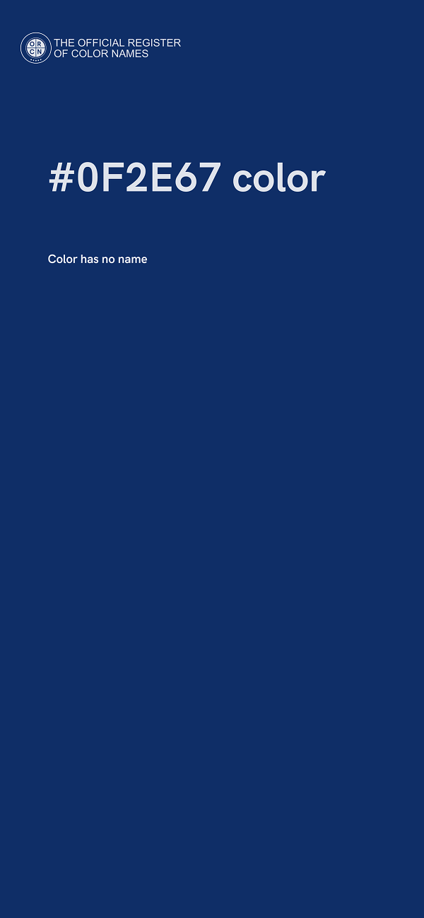 #0F2E67 color image