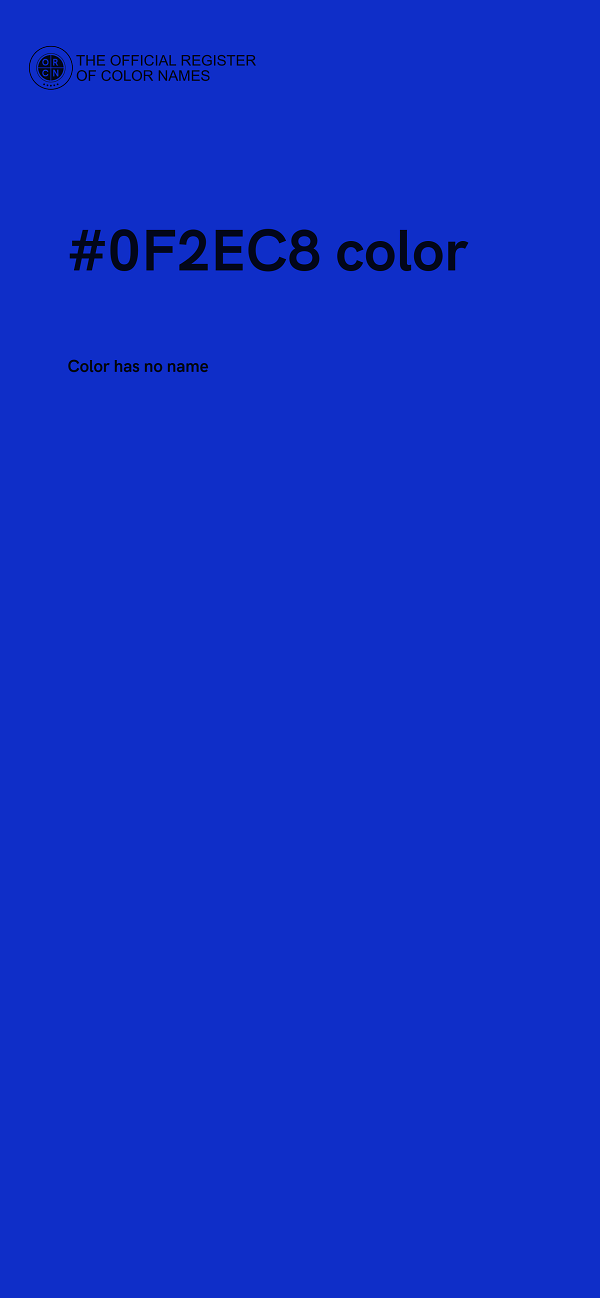 #0F2EC8 color image