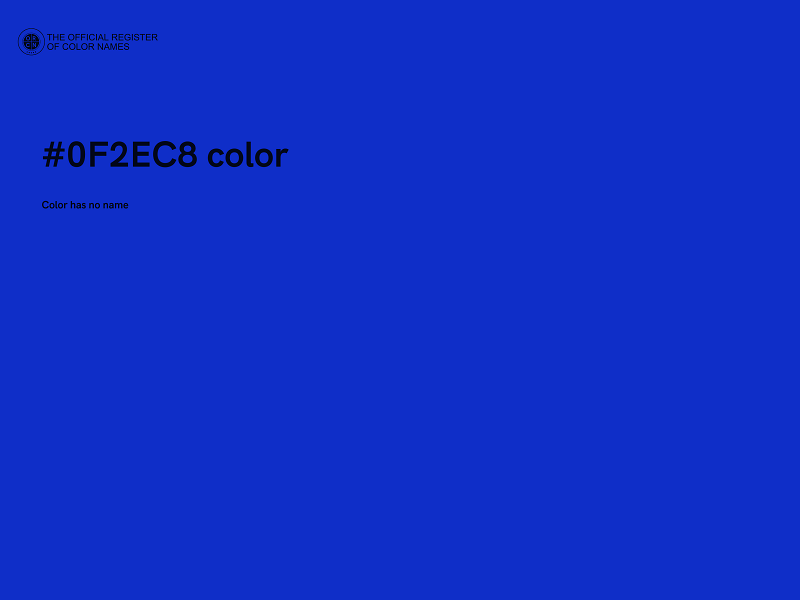 #0F2EC8 color image
