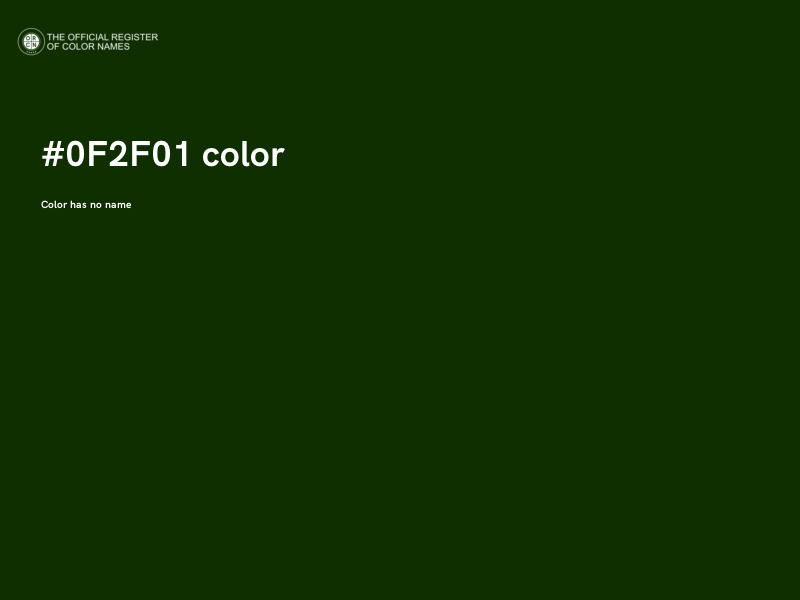 #0F2F01 color image