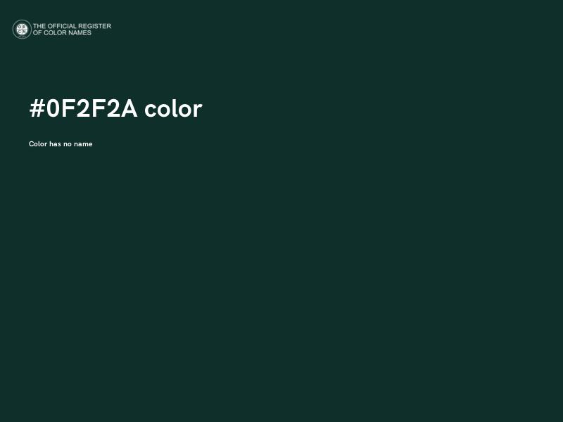 #0F2F2A color image