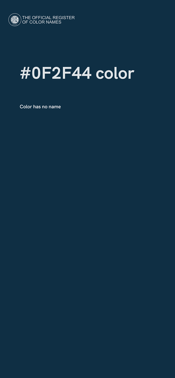 #0F2F44 color image