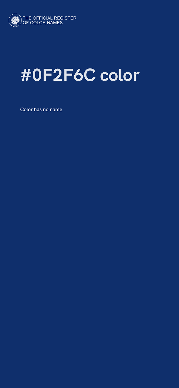 #0F2F6C color image