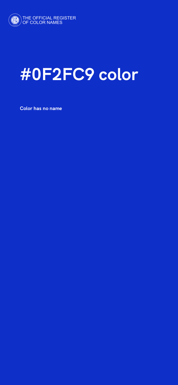 #0F2FC9 color image
