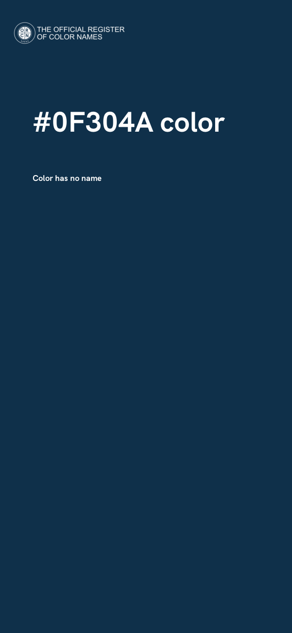 #0F304A color image