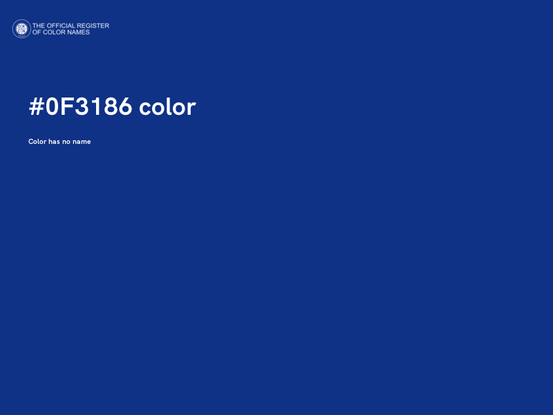 #0F3186 color image