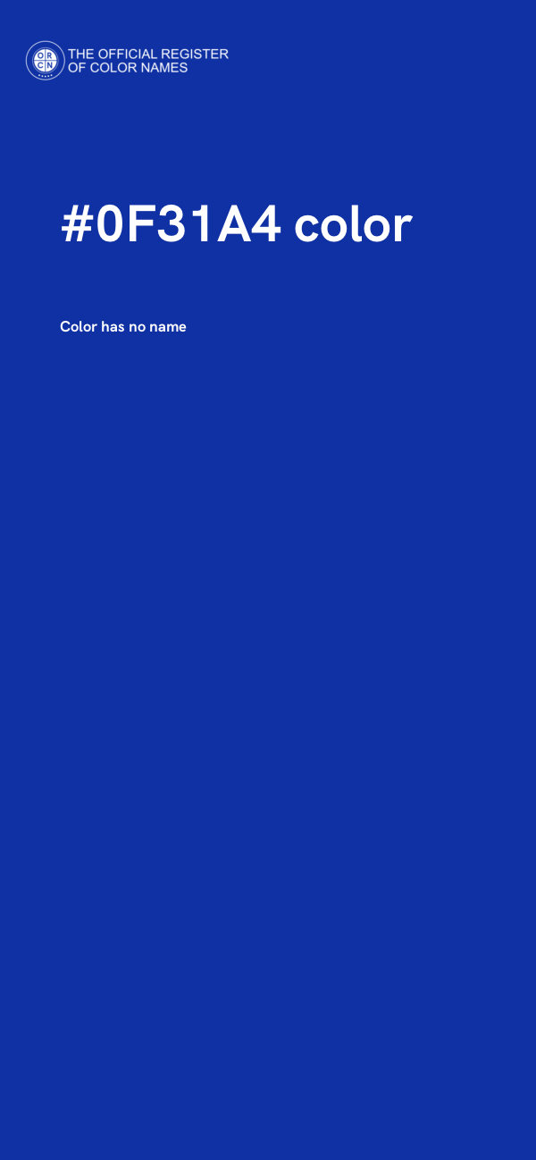 #0F31A4 color image